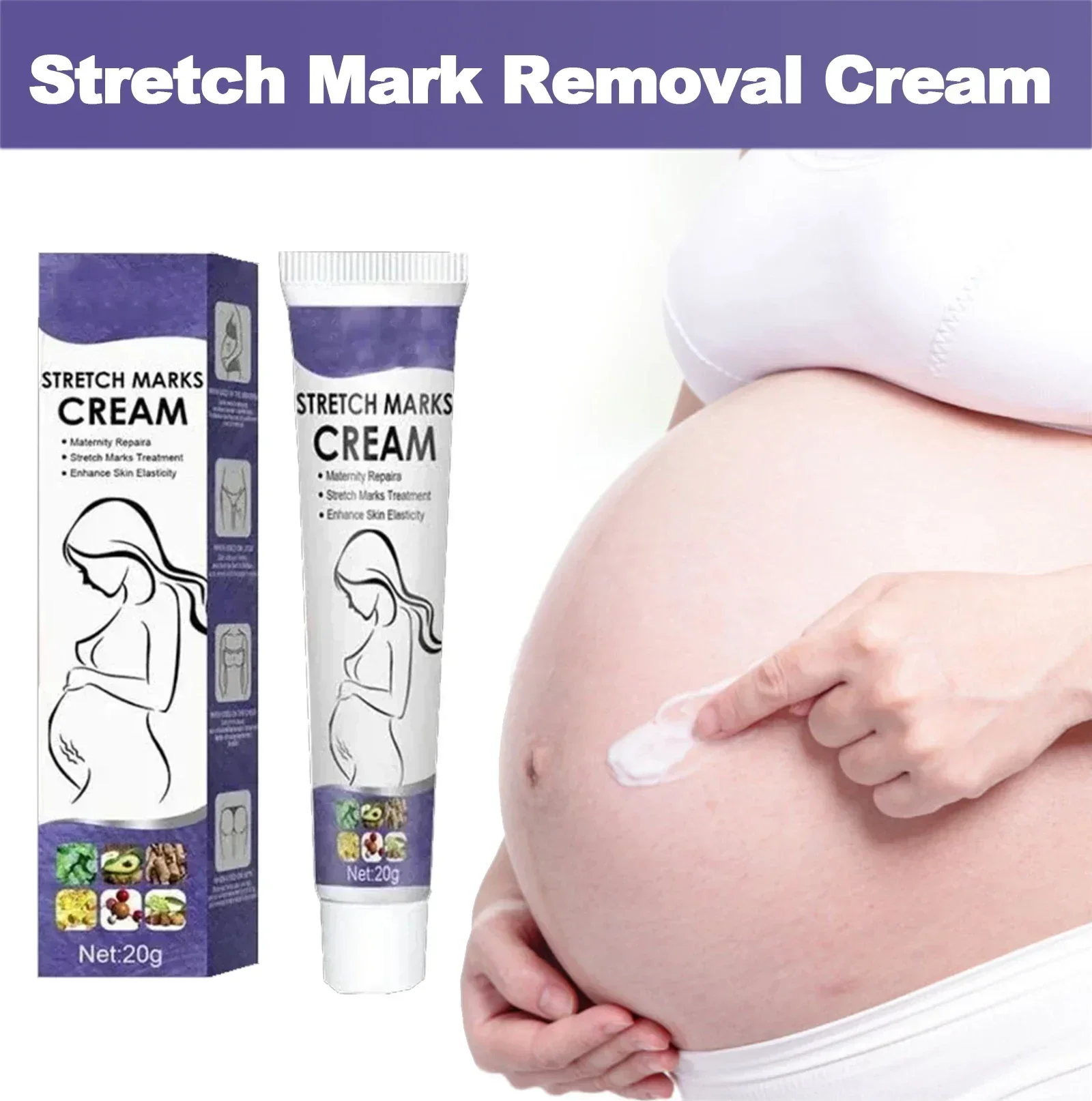 Stretch Mark Removal Cream Postpartum Repair Cream For Pregnant Women Obesity Mark Growth Thigh Tightening