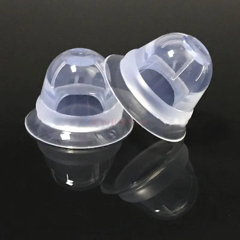 1 Pair Silicone Nipple Sucking Corrector Painless Sucker Puller Aspirator for Correction Flat Inverted Nipples Breast Women