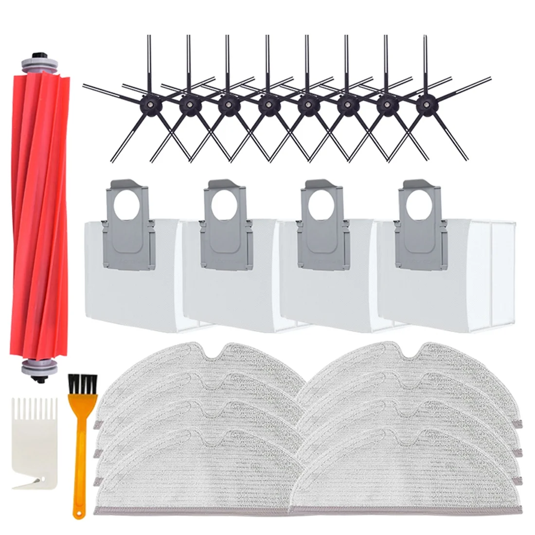 

Replacement for Roborock Q7 Max / Q7 Max+ / T8 Robot Vacuum Cleaner Accessories Main Side Mop Rag Parts