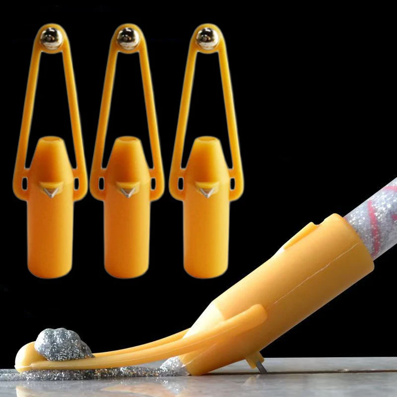 3Pcs Grout Sealing Tool Kit for Ceramic & Floor Tiles, Effortless Caulking Pressure Grouting Ball with Application Tools Set