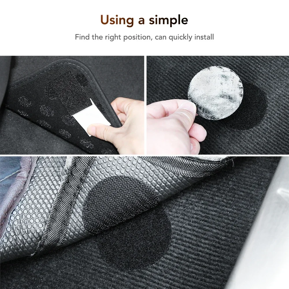 Car Carpet Tape Self Adhesive Fastener Sticker for BMW E46 E90 E60 F10 F30 E39 E36 F20 E92 E87 G30 X5 E70 E91 F11 F31 Accessorie