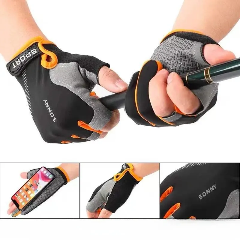 Fishing Catching Gloves Protect Hand Professional Release Anti-slip Fish Gloves Men Women Outdoor Fishing Gloves Apparel
