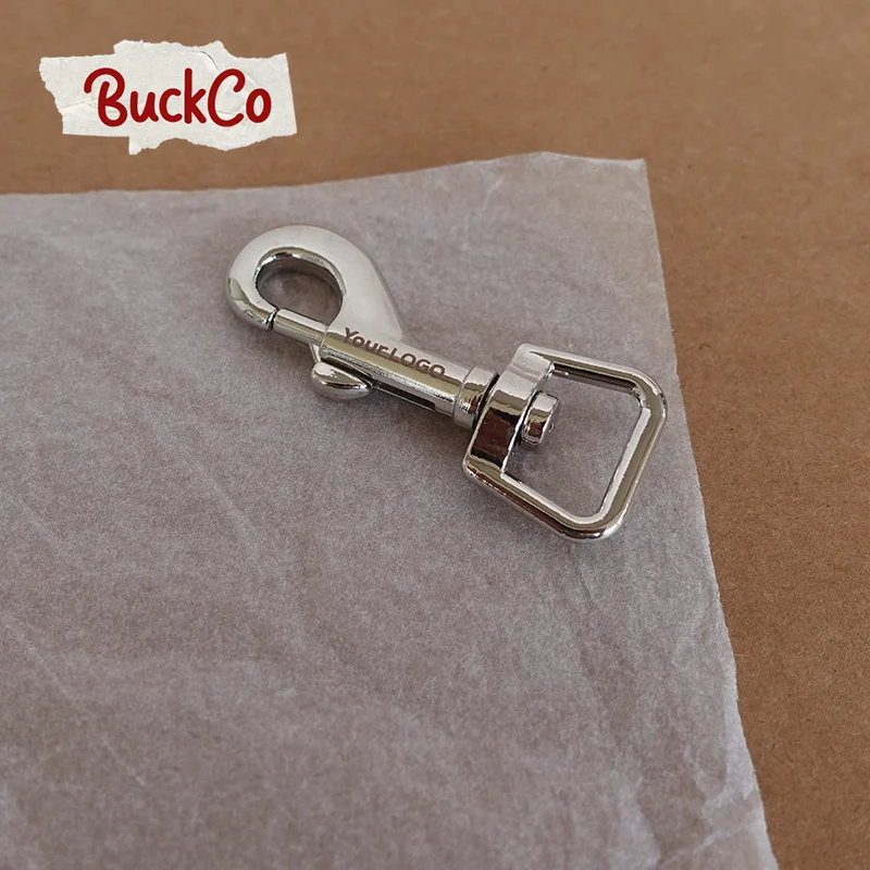 

10pcs/lot Engraved 15mm silver high quality metal non-welding hook buckle can be used for dog collar dog leash accessories HO15S