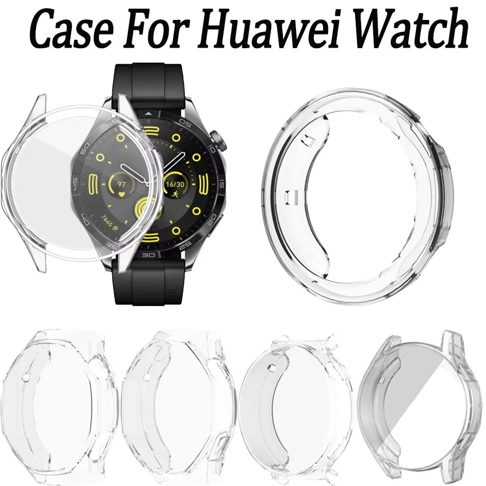 Soft TPU All-Around Protective Bumper Cover for Smartwatch Screen Protection