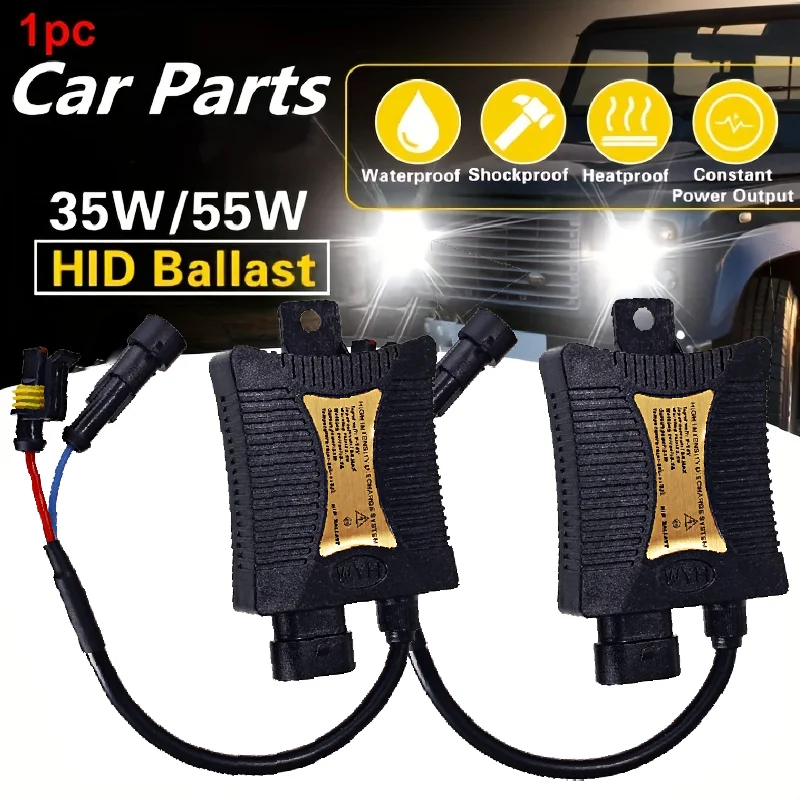 Latest Version 55W 35W Metal Xenon Ballast Replacement Slim Ballasts Electronic Control Bulb Conversion electronic ballast