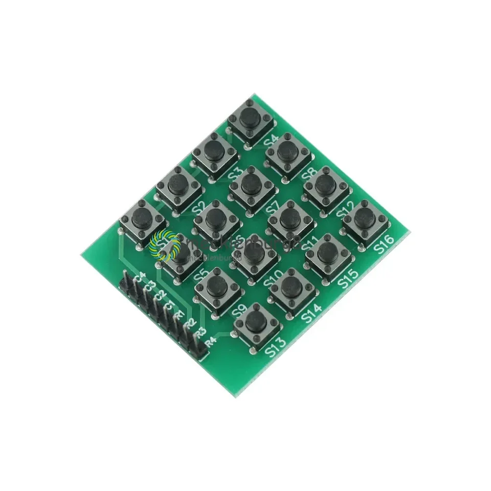 Modulo Tastiera 3x4 A 12 Pulsanti Per MCU – Tasti Numerici E Simboli, Materiale ABS Per Progetti Elettronici DIY