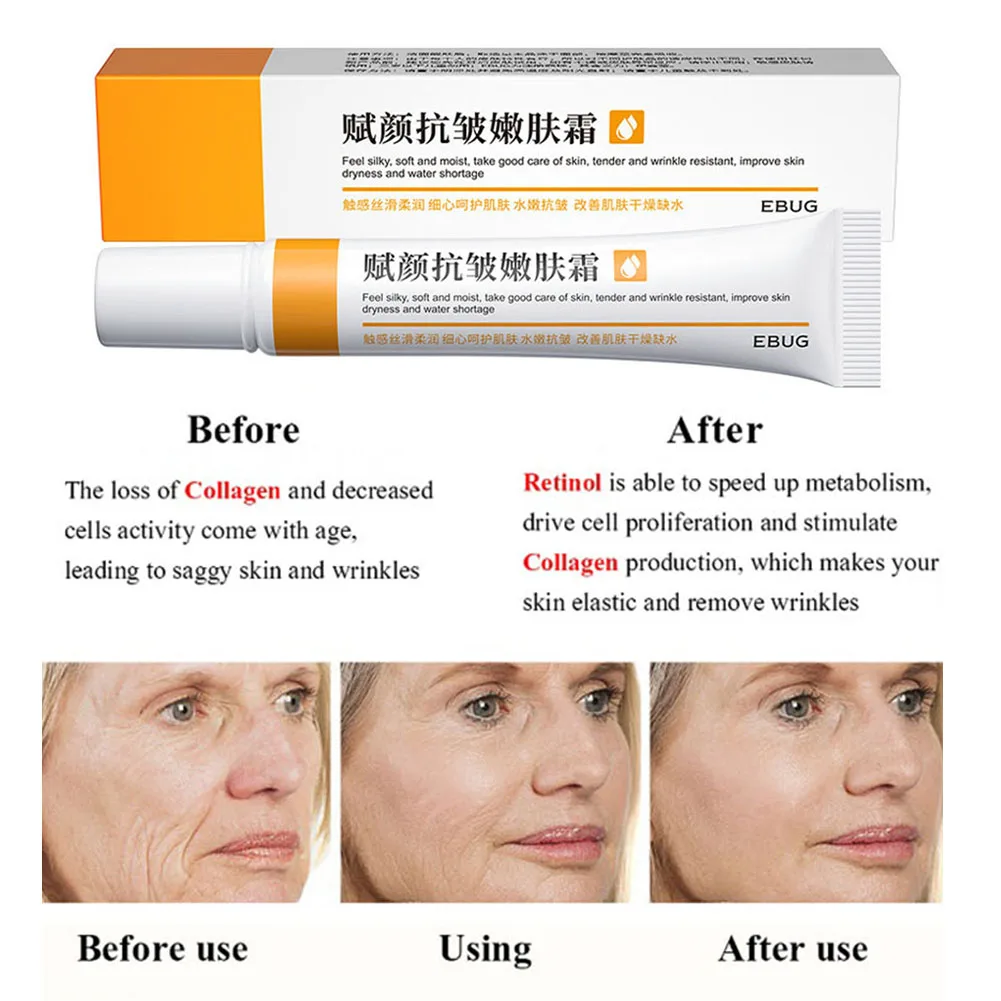 Firming Lifting Anti-Aging Remove Wrinkles Fine Lines Whitening Brightening Moisturizing Face Cream Retinol Facial Skin Care face cream
