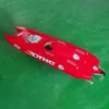 DT E51 Fiber Glass Electric High Speed RC Race Boat PNP Shaft Dual Motors Servos ESC Radio Remote Control Speed Toy Gift TH24350 2