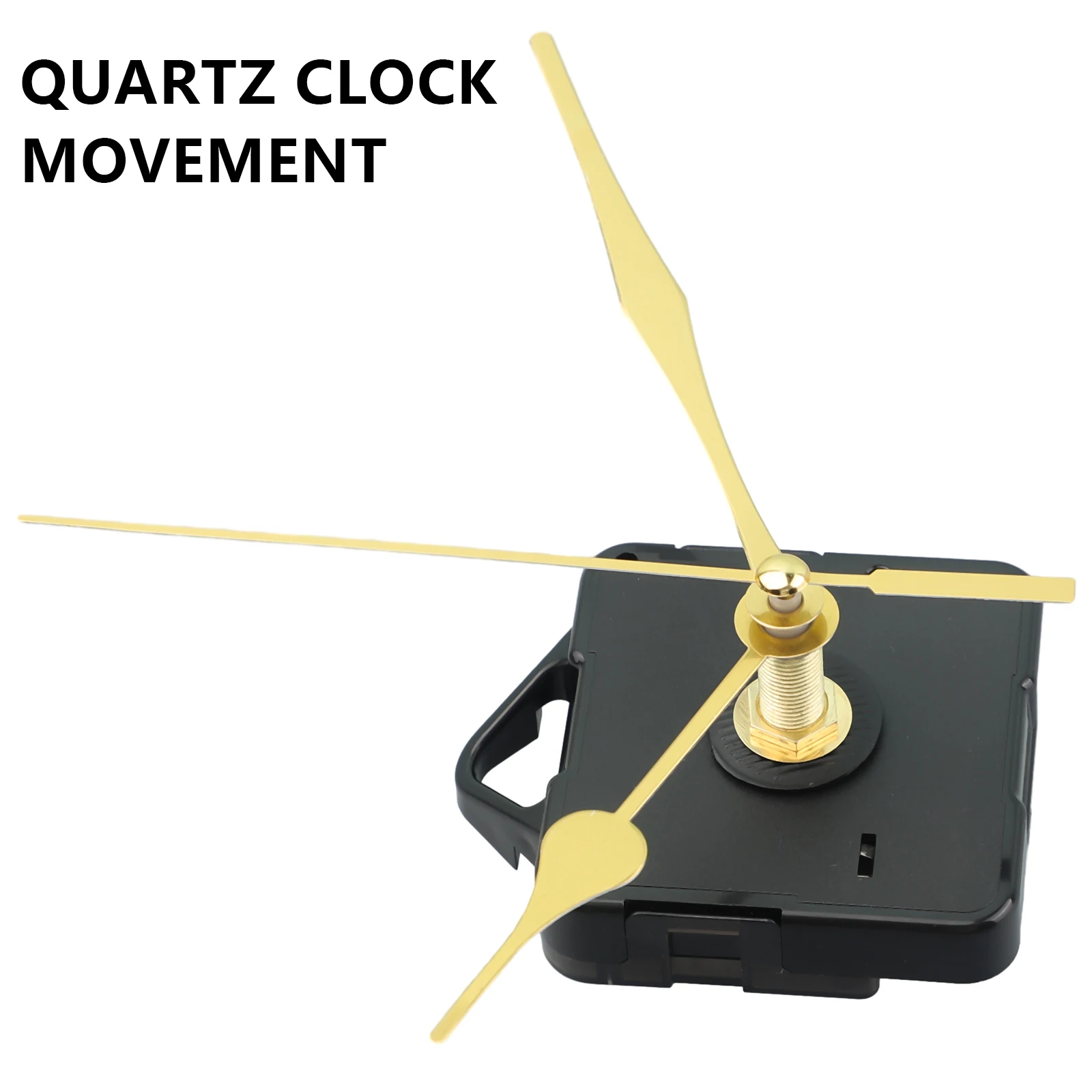 

Gold Hands Long Hands Quartz Clock Movement Spindle Mechanism Repair Kits Replacement Motor Repair DIY Tool Part Kit