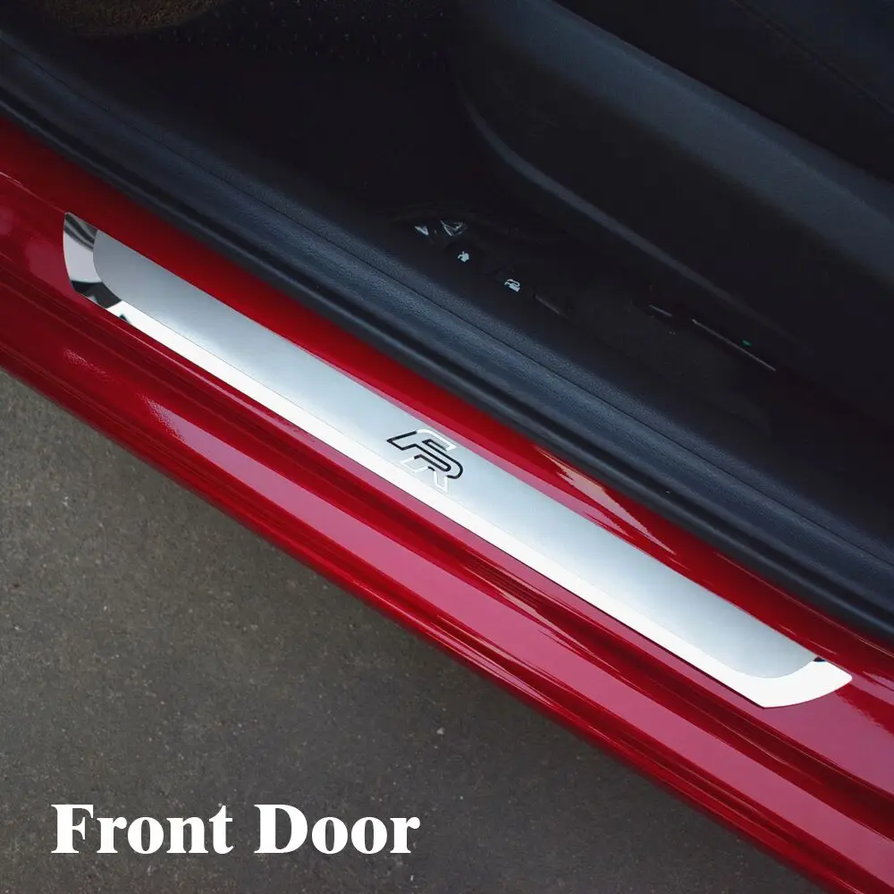 

Car Stylin Accessorise FR Stainless Steel Scuff Plate Door Sill Cover For SEAT LEON ARONA ATECA FR