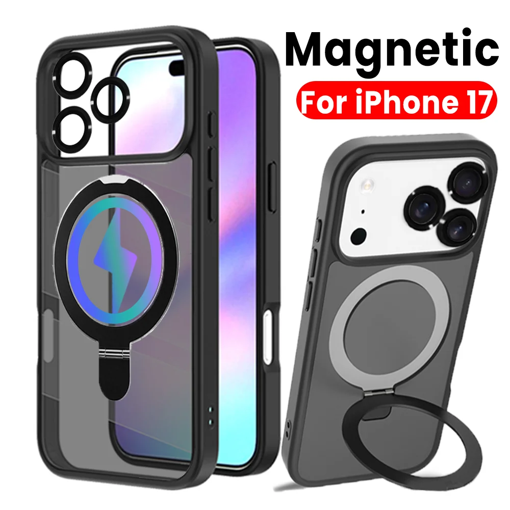 Coque IPhone 17 – MagSafe – Vue Logo – Béquille – Protection Objectif – NEUVE