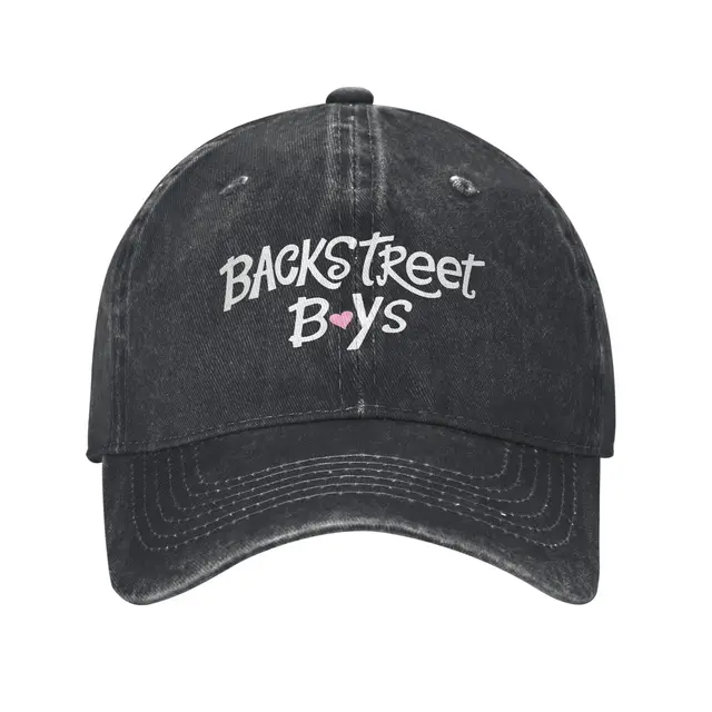希少　バックストリートボーイズ　CAP キャップ　backstreetboys Backstreet Boys Mens Trucker Hat Navy Snapback Retro