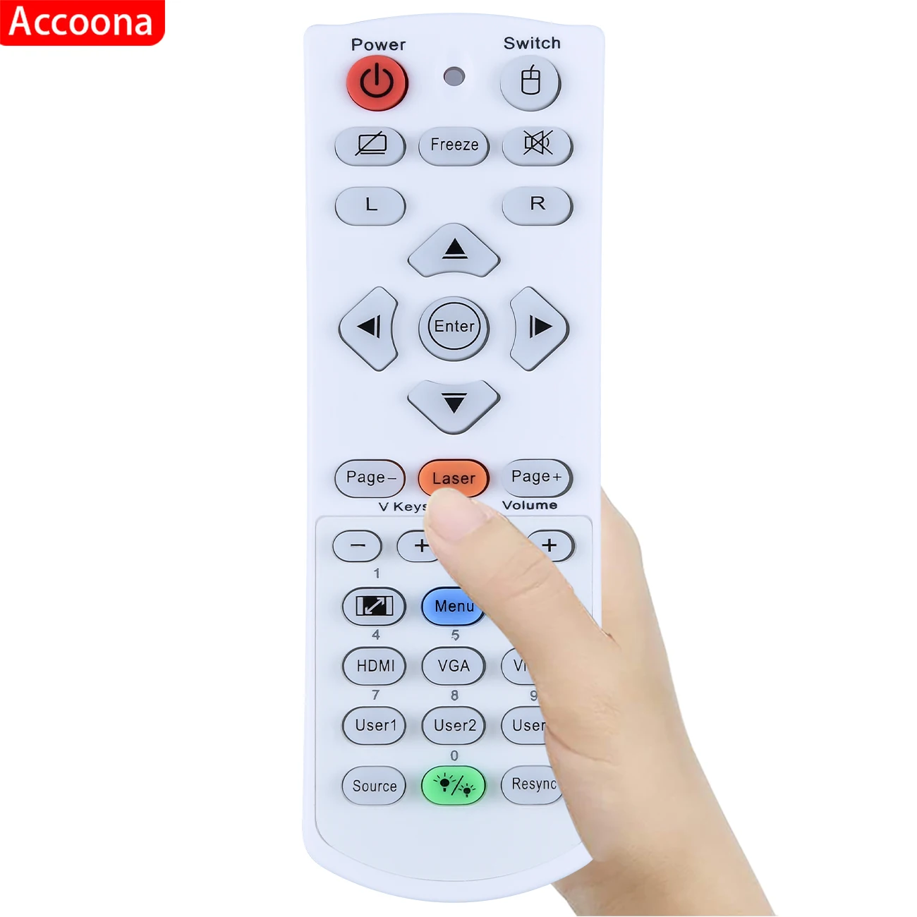Controle Remoto Original se Encaixa para Optoma Aptus Viewsonic Projetor 4k550 4k550st X345 H512 Ht2000 W320usti Lm2401 Ir1304l - Image 6