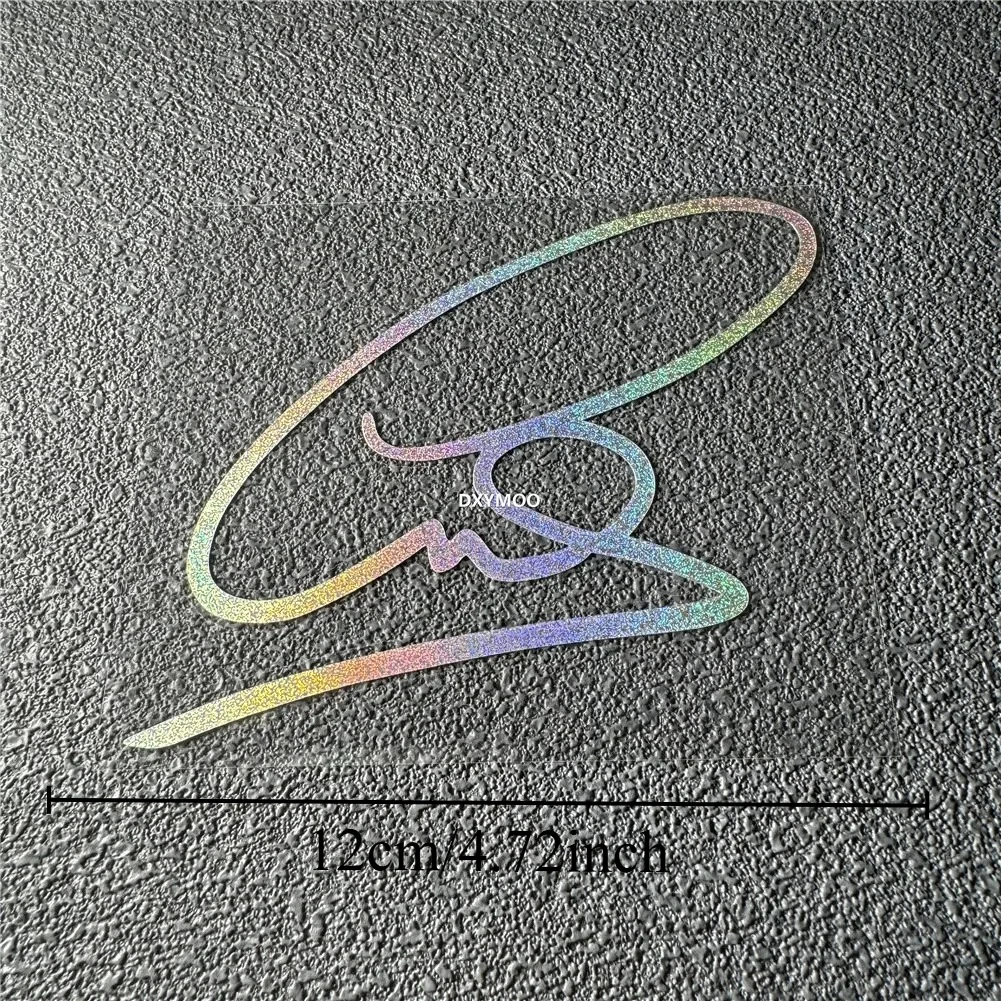 레이싱용 자동차 스티커 영국 드라이버 해밀턴 사인 테이프 헬멧 오토바이 장식 데칼