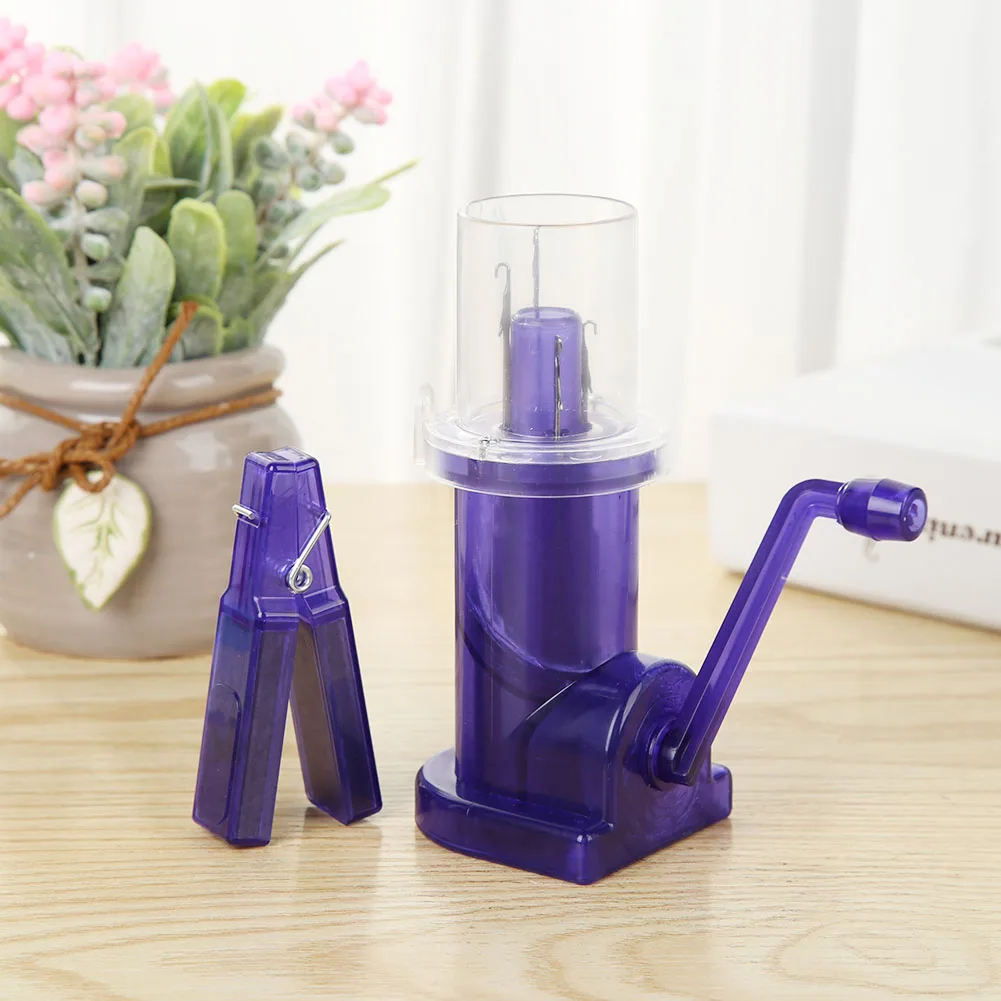 DIY Hand-operated Embellish-Knit Knitting Machine Spool Knitter Embellish Craft Bracelet Weave Tool Sewing Accessories