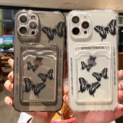 Card Bags Case For Xiaomi Redmi Note 12 Pro 5G 11 10 8 9 9CNFC 10A 9S 10S 11S 10C 12C Mi 11 Lite 13 12T Poco X5 Pro X3 NFC Cover