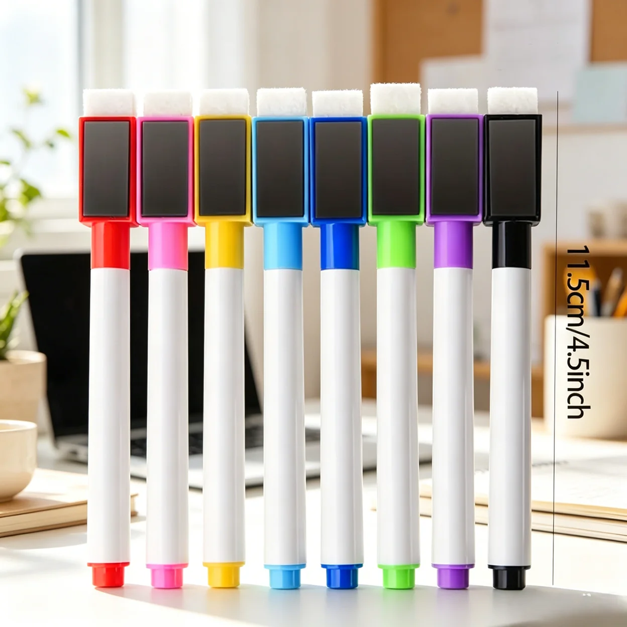 8-Color Erasable Whiteboard marker Pens With magnet For School And Office - 2