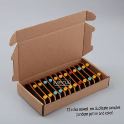 12-Pack Metal Finger Skateboards with Frosted Surface (LY 12Skateboards)