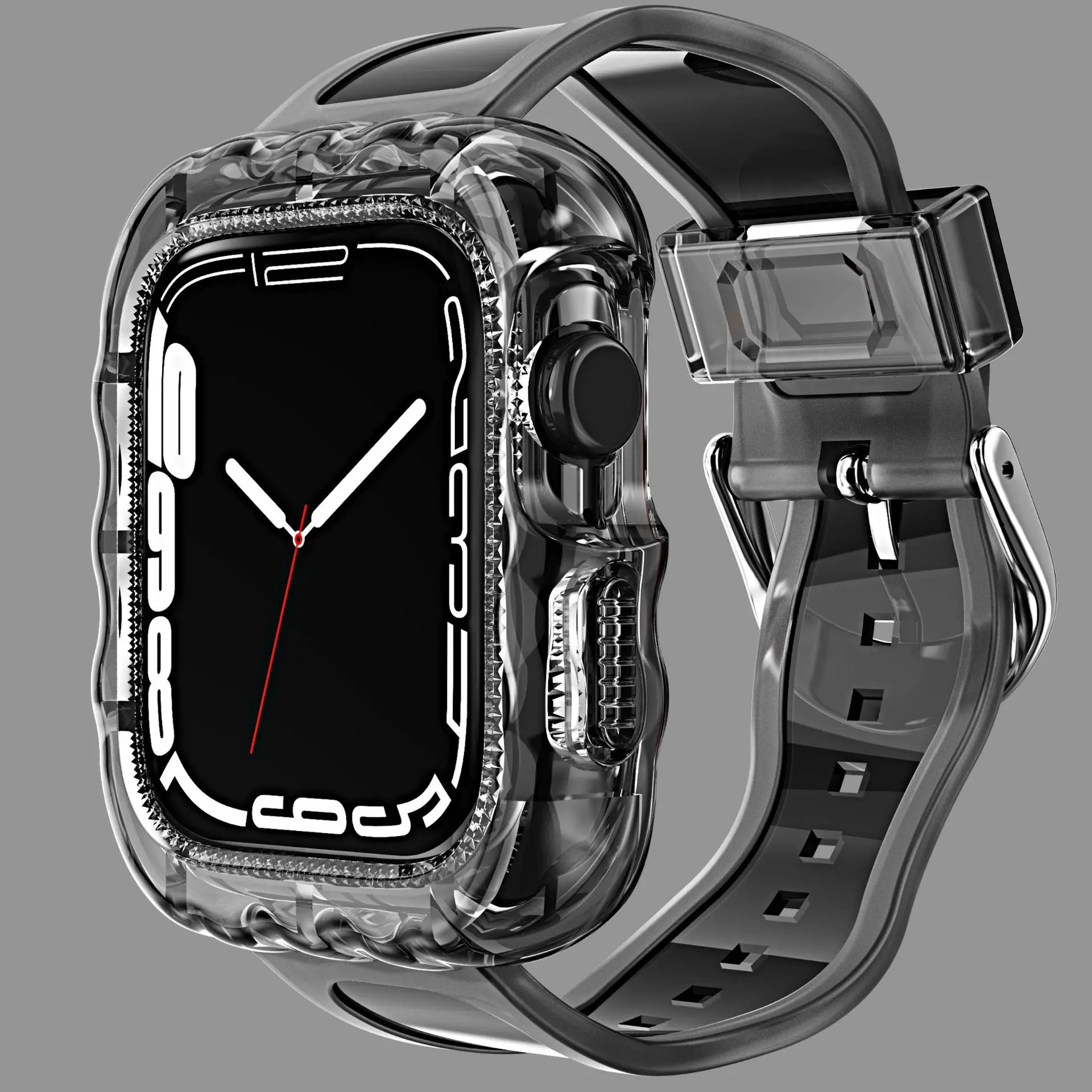 Glitter Band+case For Apple Watch 41mm 45mm 42mm 38mm 44mm 40mm 