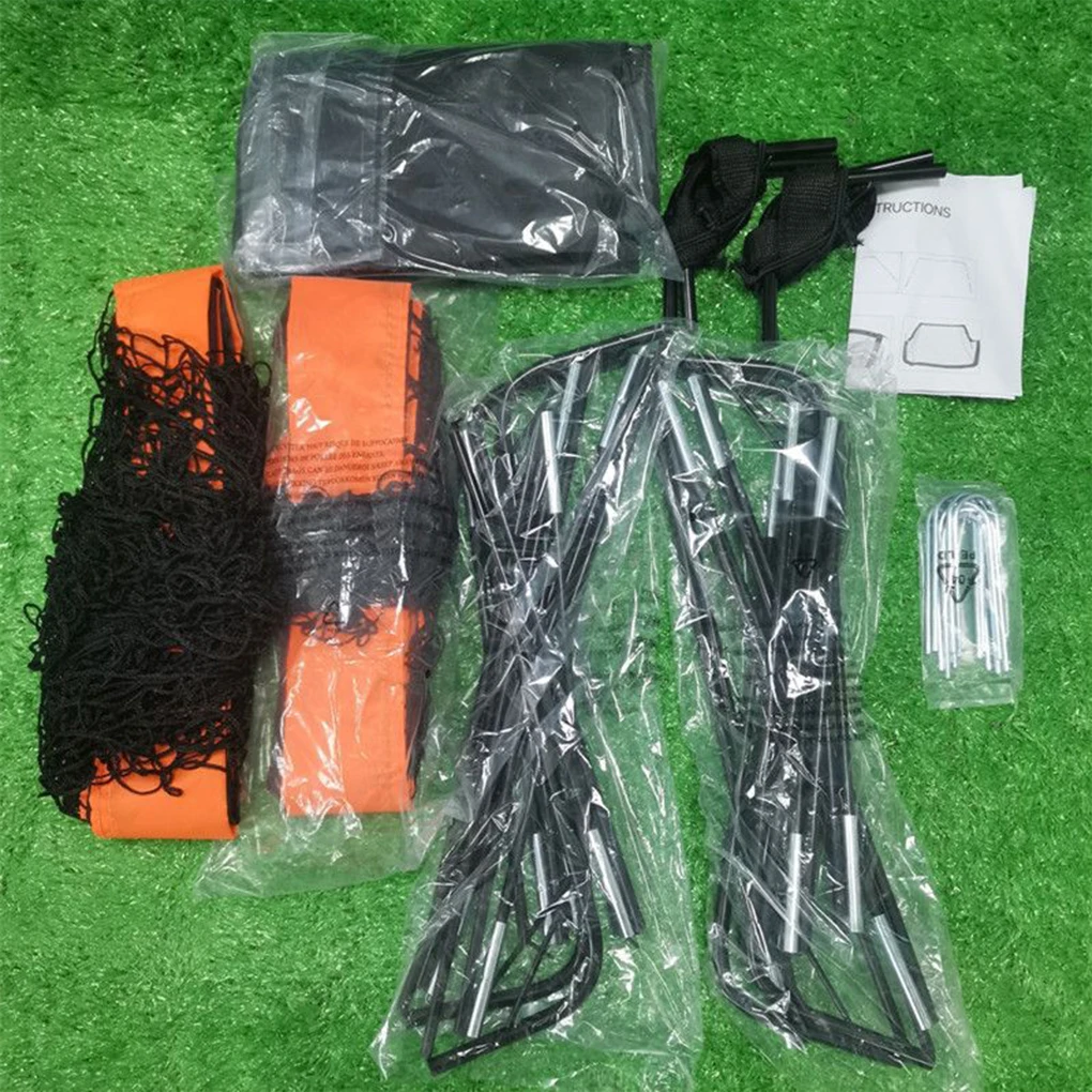 Kids Soccer Goal Set Fun Teamwork Training Primary School Students Football Outdoor Goals Blue