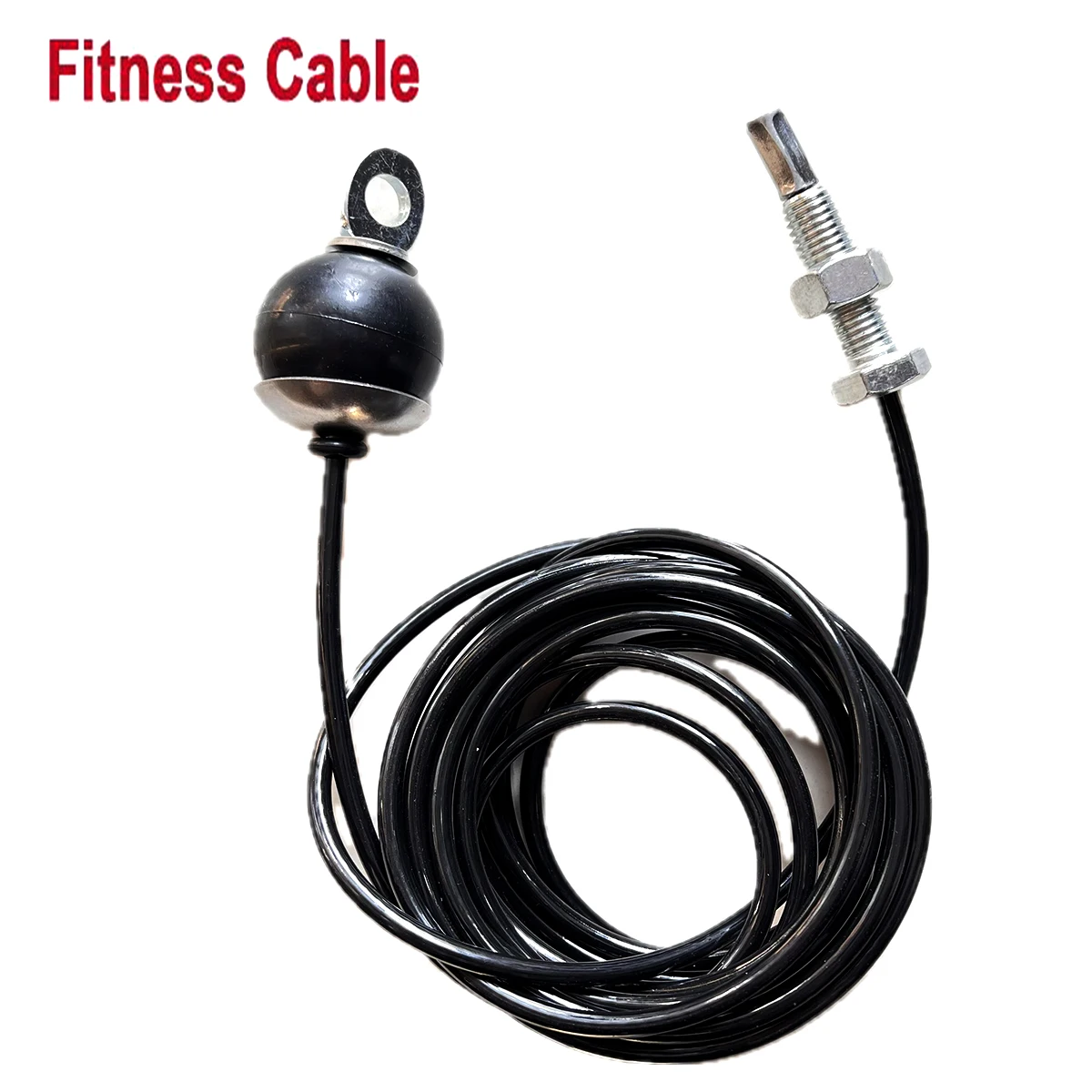 Fitness Pulley Cable Fitness Machine Replacement Cable Pulley Heavy Duty Steel Wire Rope Gym Home Machine Strength Workout Accessorie