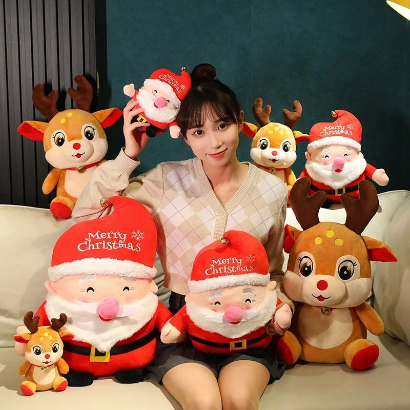 Süßer Weihnachts-Elch Plüschtier, 20 Cm Kuscheltier Für Kinder - Perfekt Als Geschenk & Deko