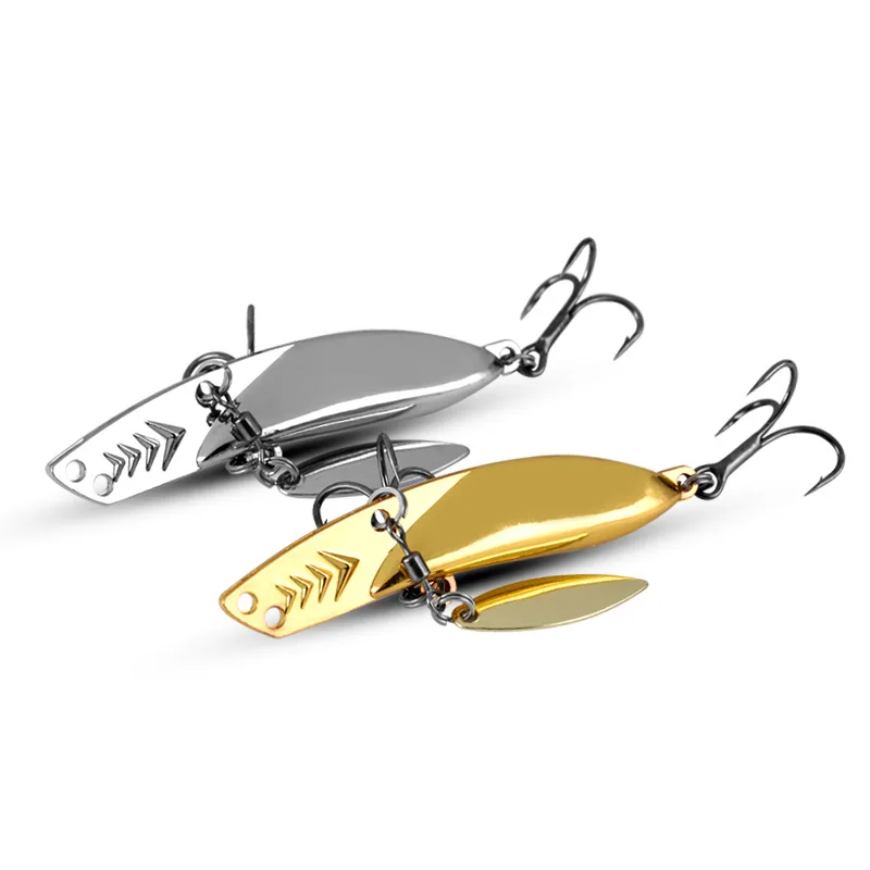 PD fishing gear long shot vib sequins full swim layer iron plate road sub-bait pouting, flying dogs