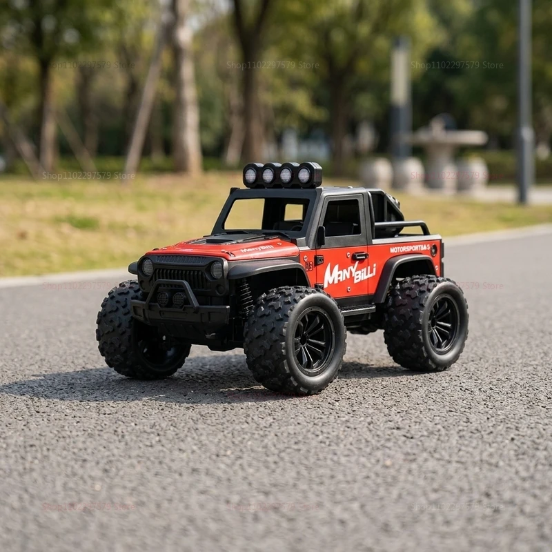 RC Monster Truck 30km/h 4WD con LED - Control Remoto