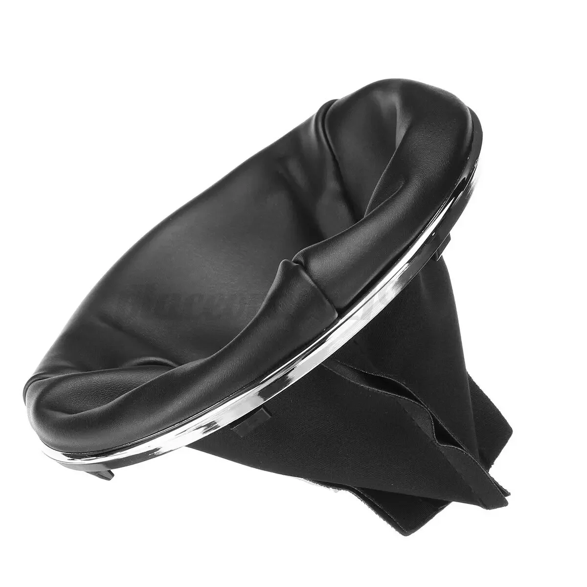 Leather Gear Stick Shift Knob with Gaiter Boot Cover and Frame