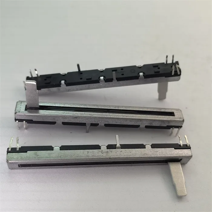 

Panasonic 75MM straight-slide flipper dual potentiometer A10KX2 handle 15MMC