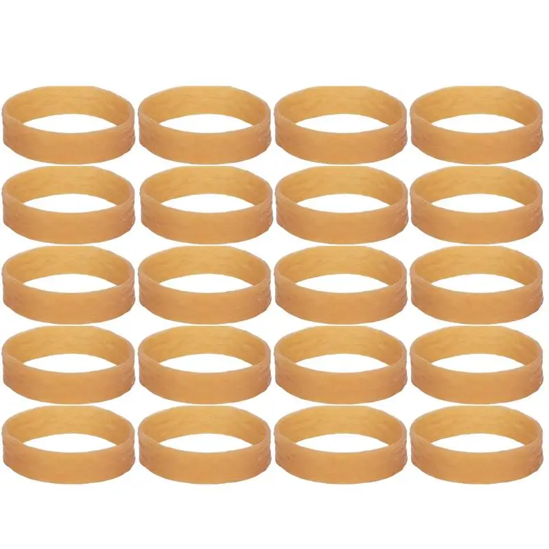 Ski Brake Retainer Bands 20X Elastic Ski Straps Rubber Tuning Kit Outdoor Sports Snowboard Binding Straps For Improved Safet