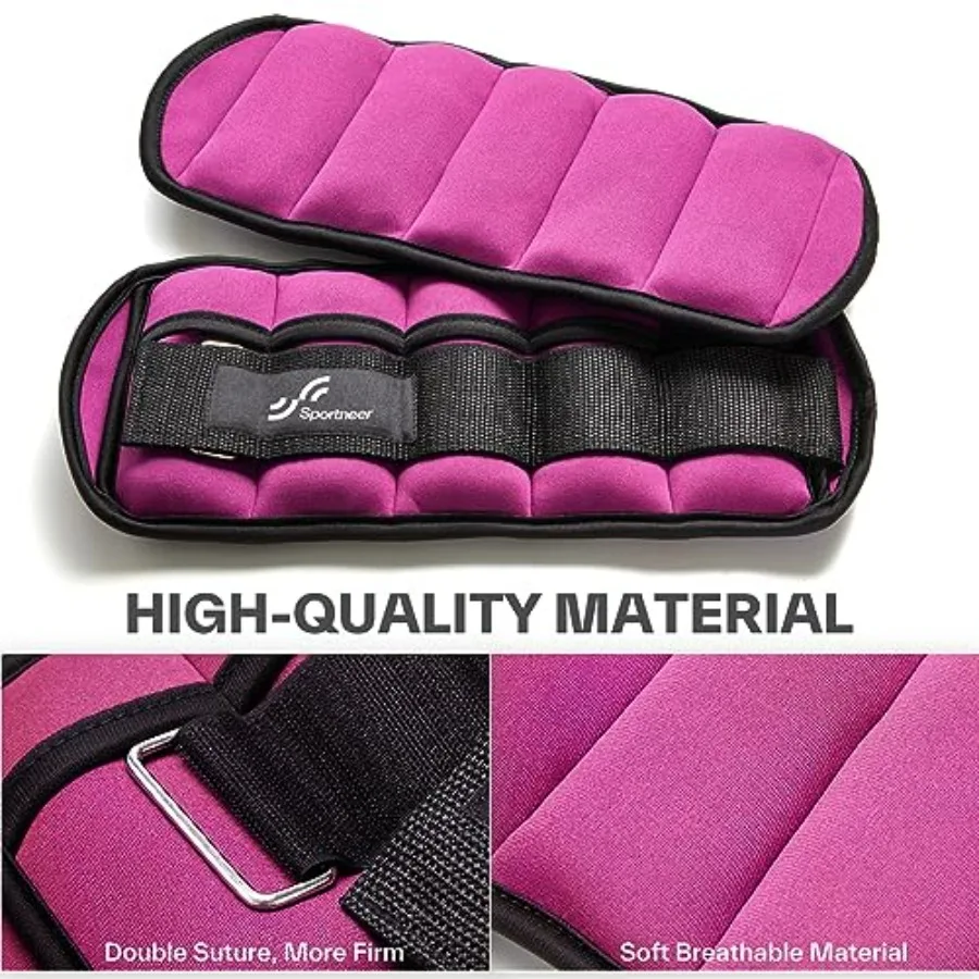 Adjustable Ankle Weights with Dumbbells Set