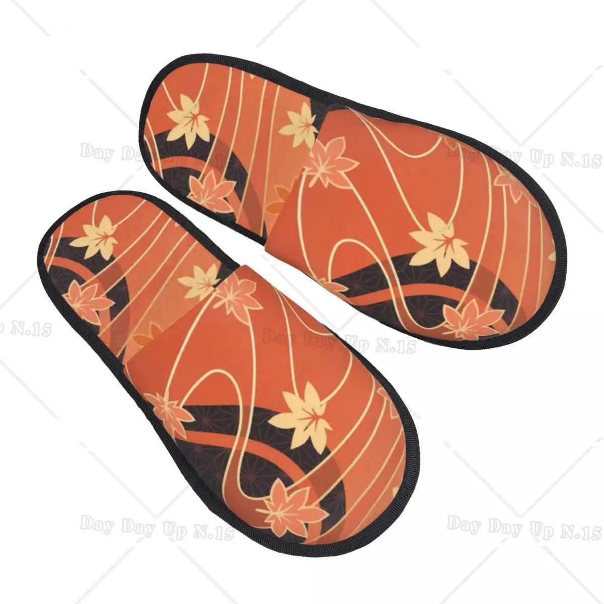 

Custom Print Women Kaedehara Kazuha Maple House Slippers Soft Warm Genshin Impact Anime Game Memory Foam Fluffy Slipper Shoes