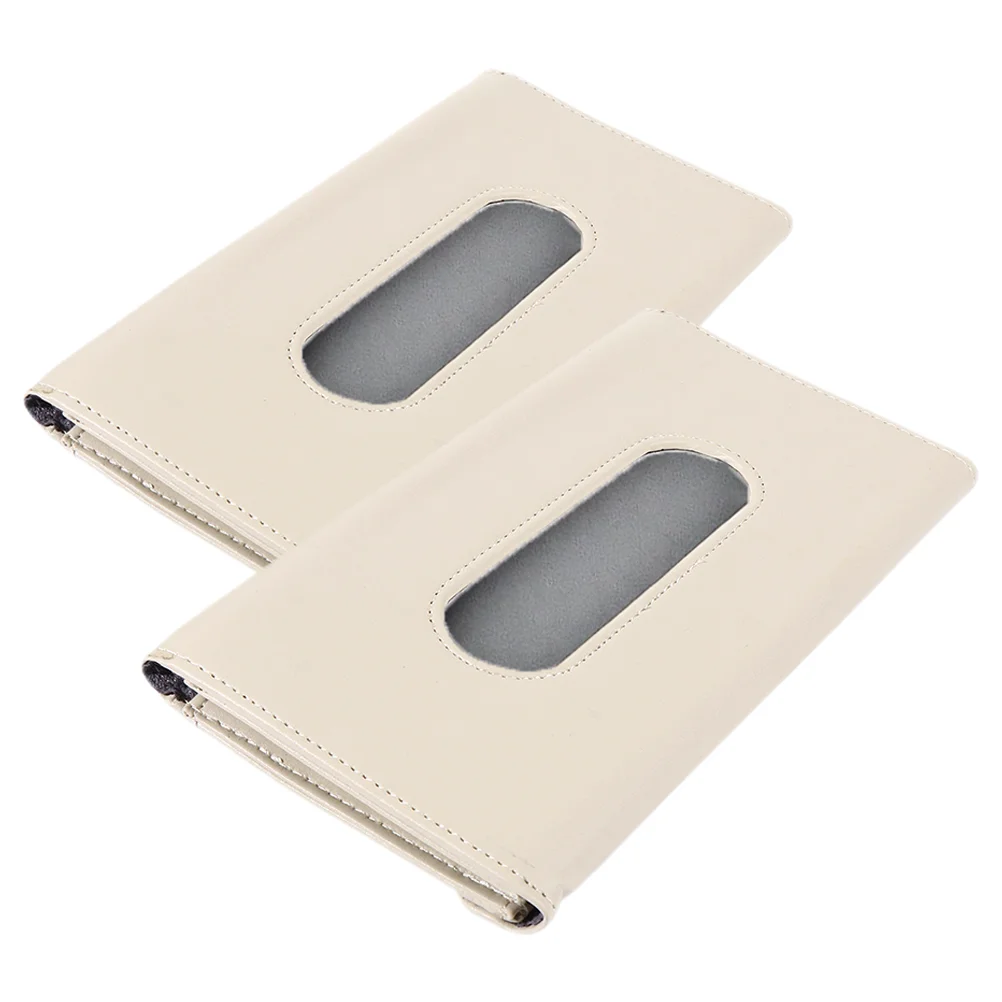 

2pcs Car Tissue Holder Automotive Tissue Holder Visor Hanging Tissue Holder Accessory