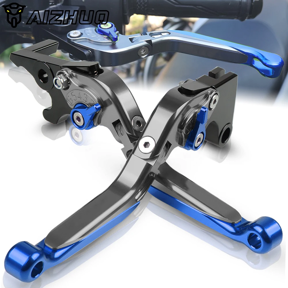Motorcycle Clutch Brake Lever Aluminum Extendable Adjustable Foldable Levers for Suzuki GSF 650 1200 1250 Bandit GSF650S GSF650N