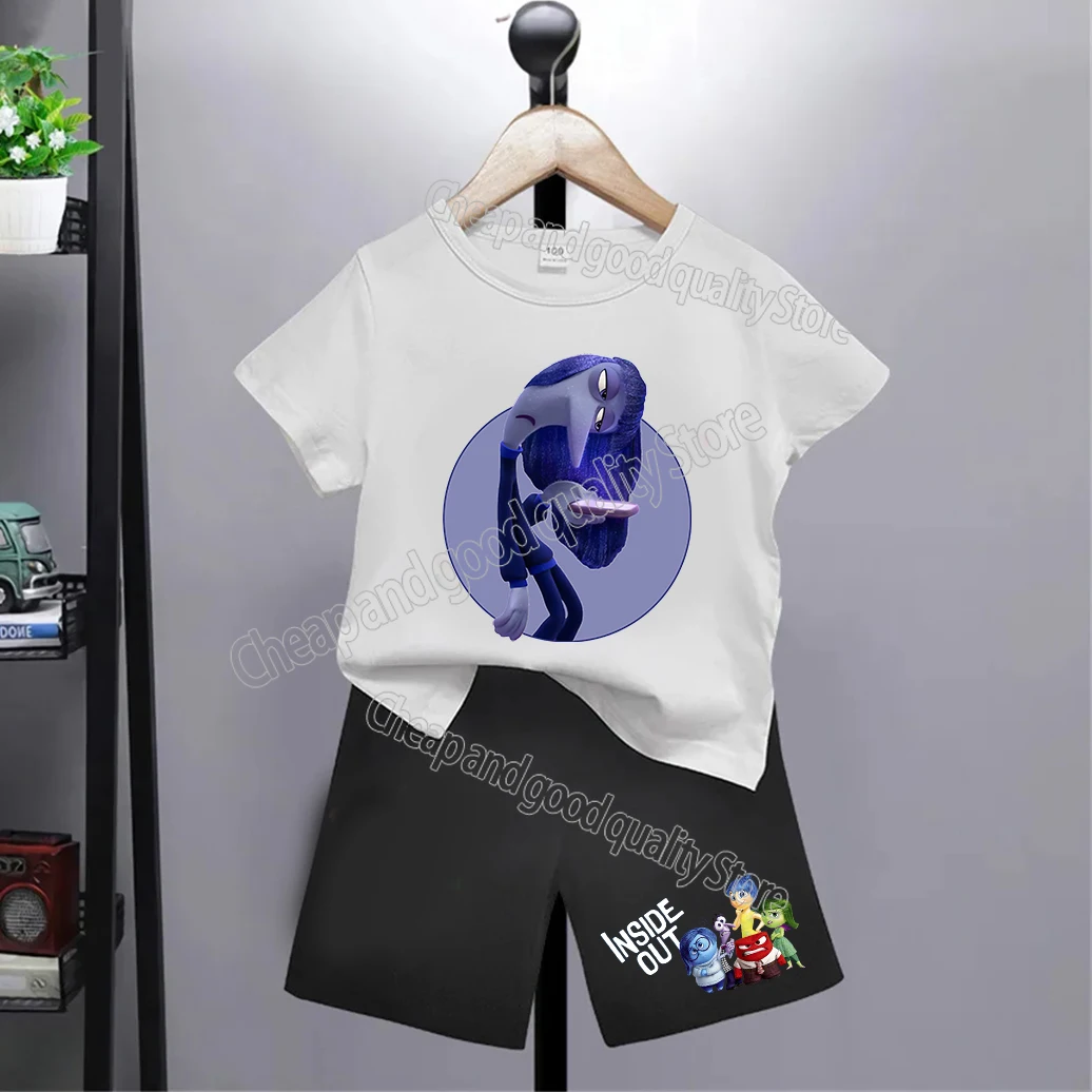 thumbnail image 1 of Disney-Conjunto de camiseta de algodón para niño y niña, ropa deportiva para niño y niña, camisetas de cómic, ropa informal para bebé, regalo, 1 of 5