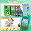 Cartoon Dinosaur Kids Smart Phone Toys Educational Music MP3 Player With Dual Camera for Boys Grils Birthday Christmas Gifts 4