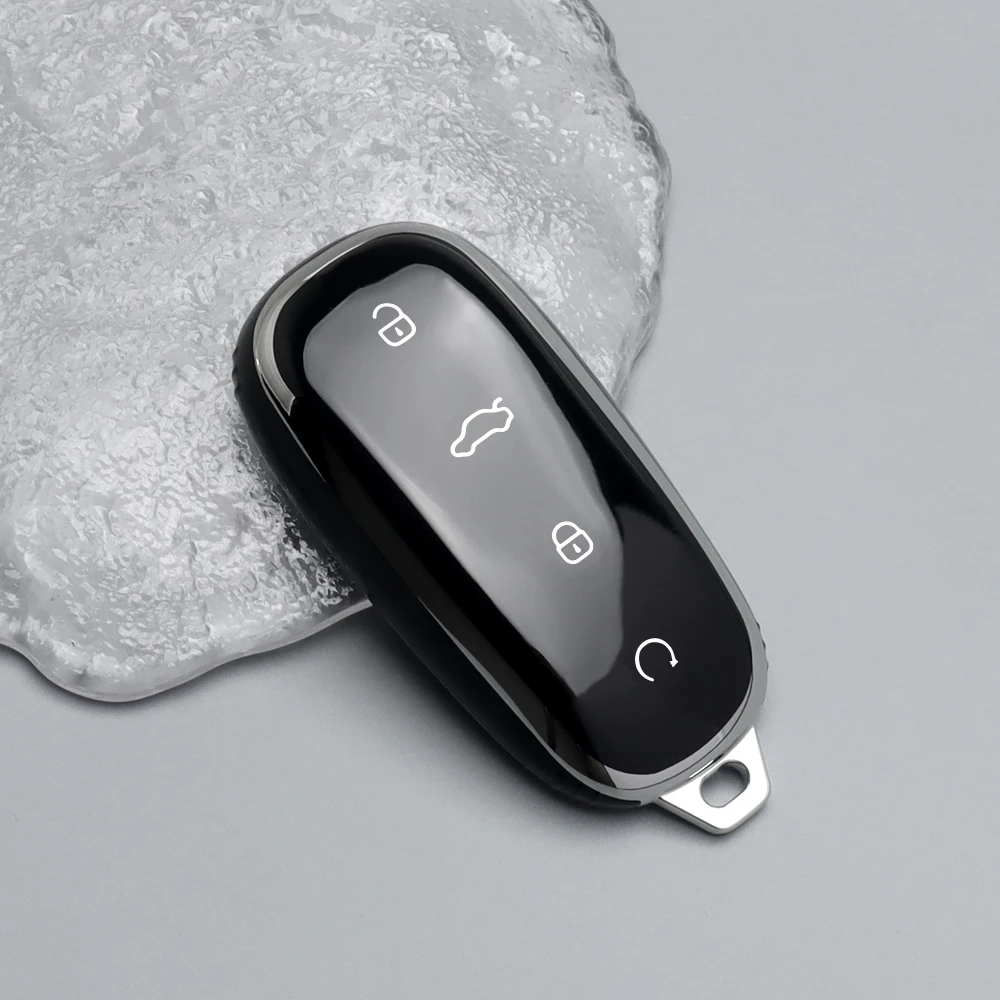 Premium TPU Car Key Case Cover - Fashionable Protector Shell