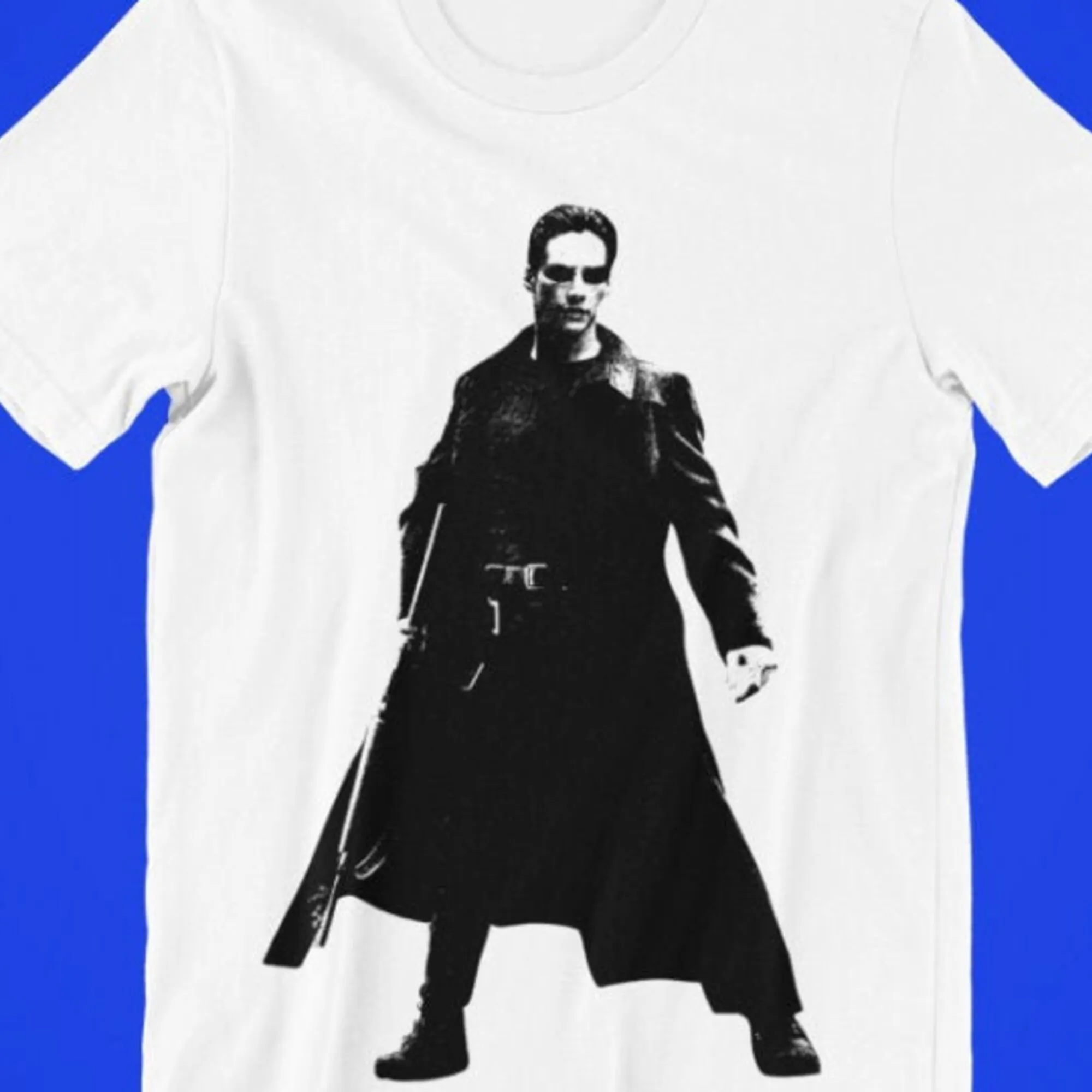 Maglietta Matrix Neo Movie 1015 Maniche Lunghe O Corte