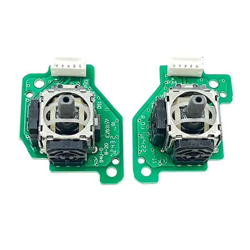 1/2/6Pcs 수리 부품 왼쪽 오른쪽 조이스틱 로커 세트 Wii U 교체용 3D 아날로그 스틱 센서 모듈NF 문구류