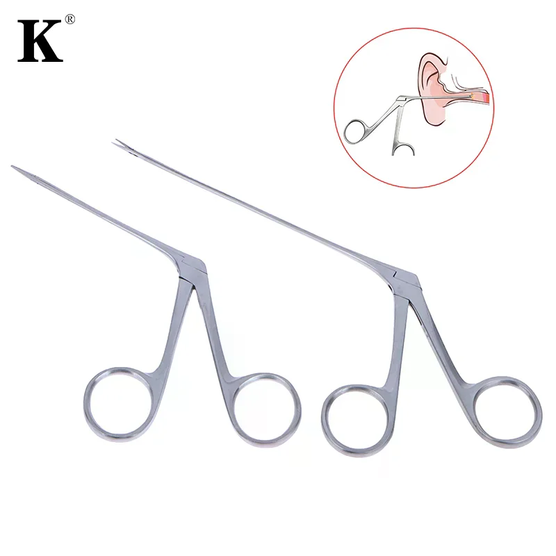 Ear Nose Cleaner Pliers Pick Endoscope Earwax Remover Micro Alligator Crocodile Veterinary Forceps Tweezer Otoscope Tool_voghion.com
