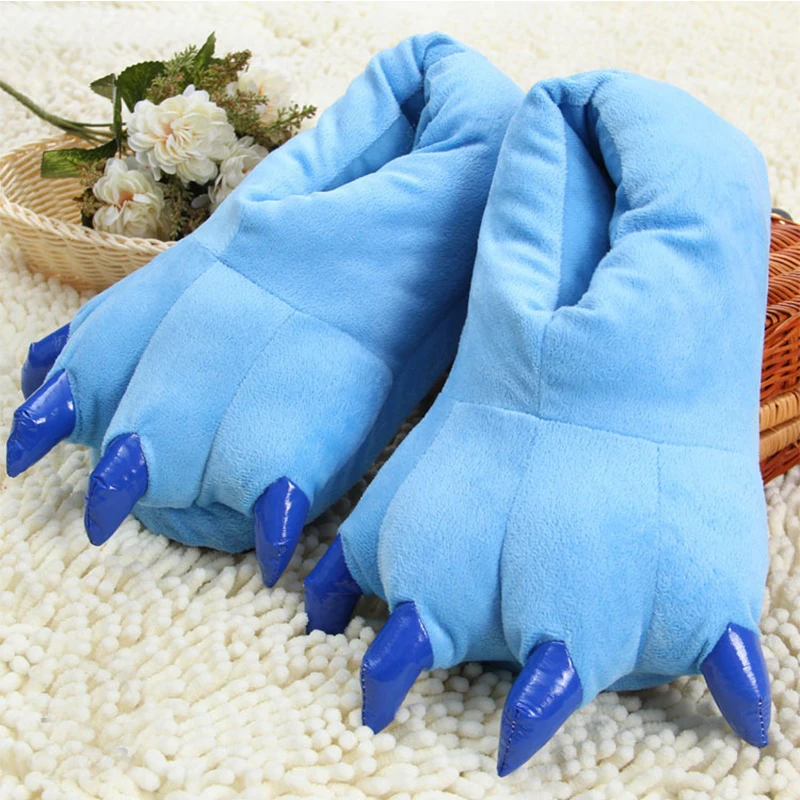 Share 134+ blue monster slippers latest