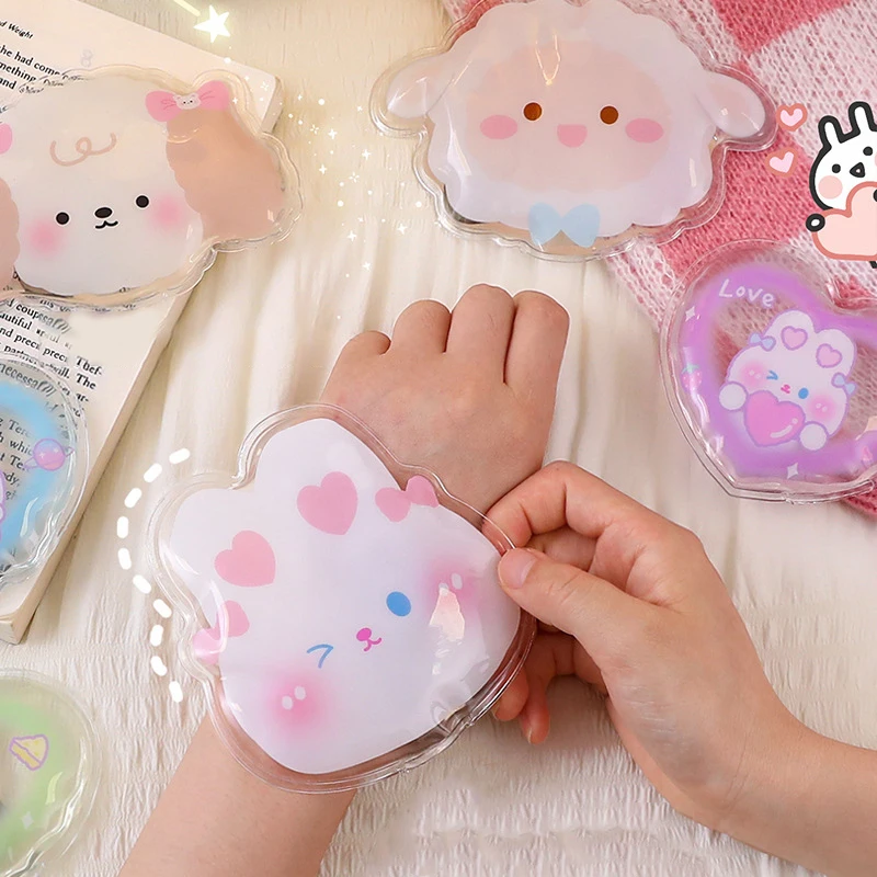 Winter Cartoon Cute Portable Hand Warmer Instant Heating Pad Reusable Mini Cute Self-Heating Pack For Kids Students