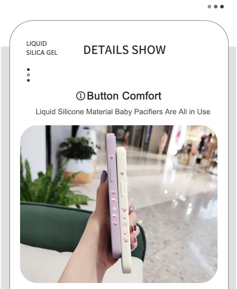 Fallende Blumen Handyhülle für Xiaomi Poco F8 F7 X6 F6 M6 M5 M5S F5 X5 F4 X4 M4 F3 M3 X3 Pro 4G 5G GT Silikonhülle – Detail 8