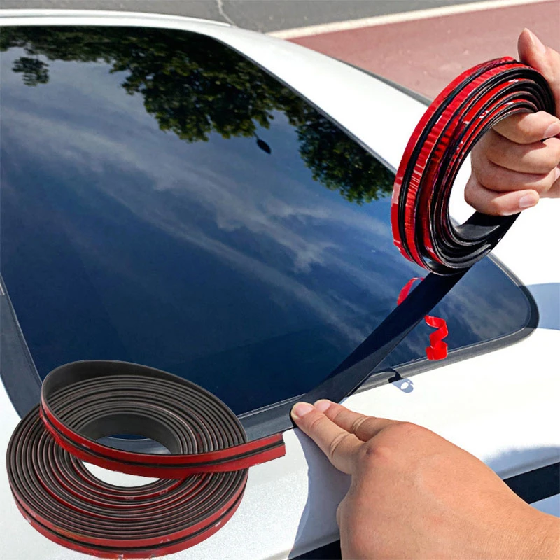 Car Rubber Seals Edge Sealing Strips Auto Roof Windshield Car Rubber Sealant Protector Seal Strip Window Seals for Auto