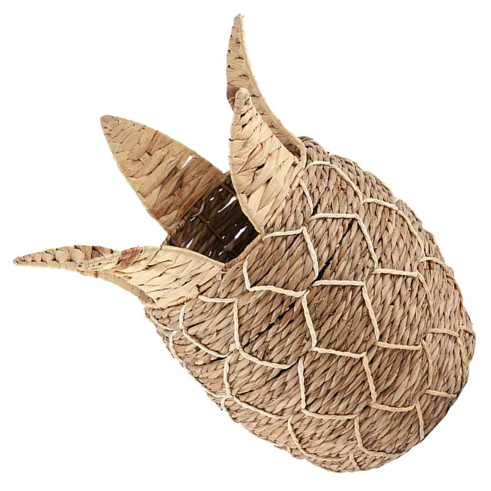 

Straw Pineapple Basket Woven Storage Sundries Organizer Baskets for Organizing Table Holder