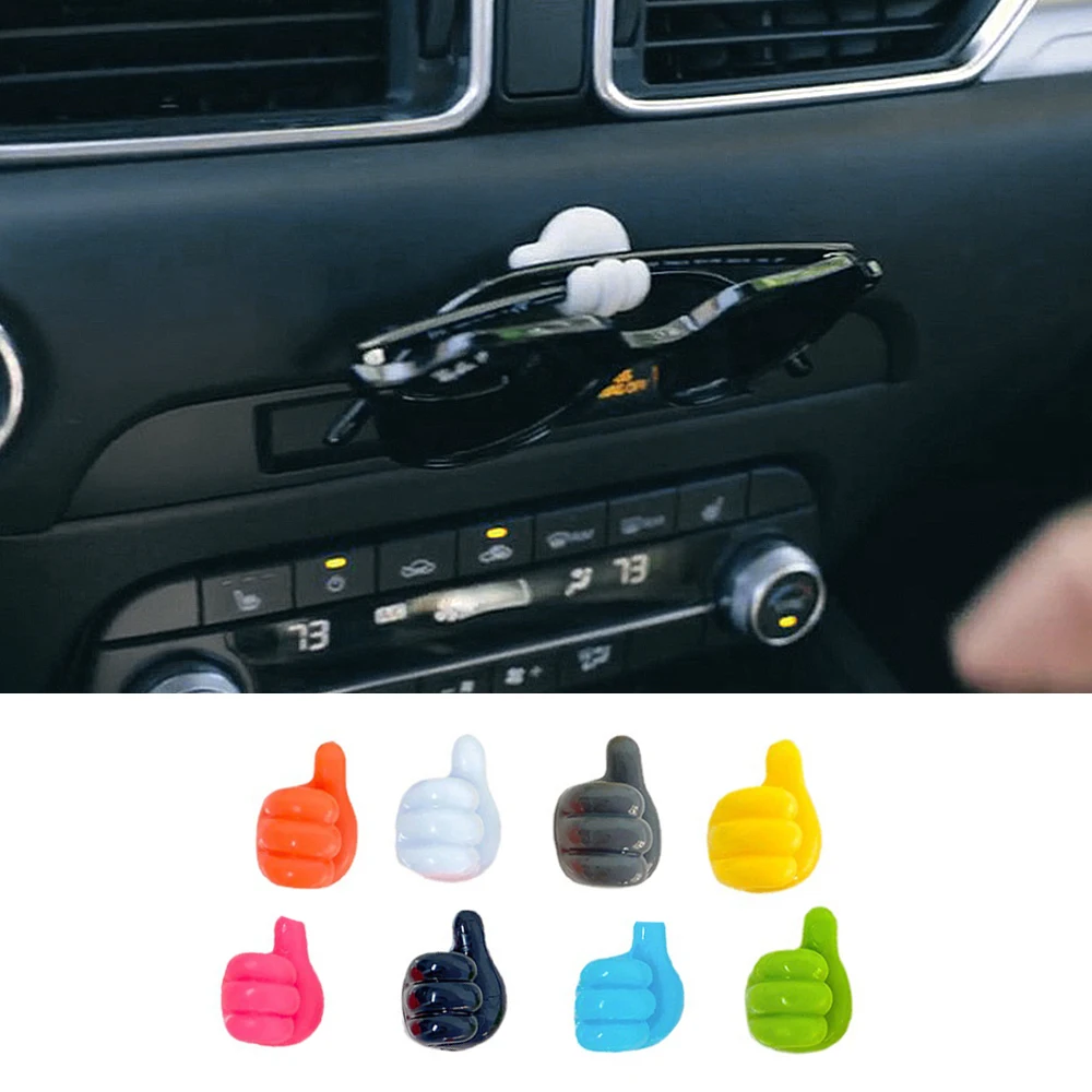 

Hand Hooks Desktop Storage & Organization Wire Wrap Fixed Car Storage Glasses Power Charging Cable Self-Adhesive Mini Hooks