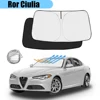 For Alfa Romeo Giulia 2016-2022 2023 2024 Car Windshield Sunshade Cover Front Window Sun Shade Visor Car Interior UV Protection 1