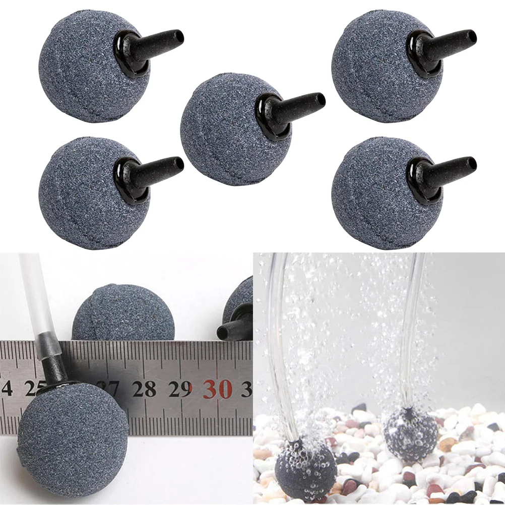 

1/6/10/12Pcs Fish Tank Oxygen Bubbler Bubble Diffuser Air Pump Accessories Airstone Fish Tank Air Stones Round Oxygen Diffuser