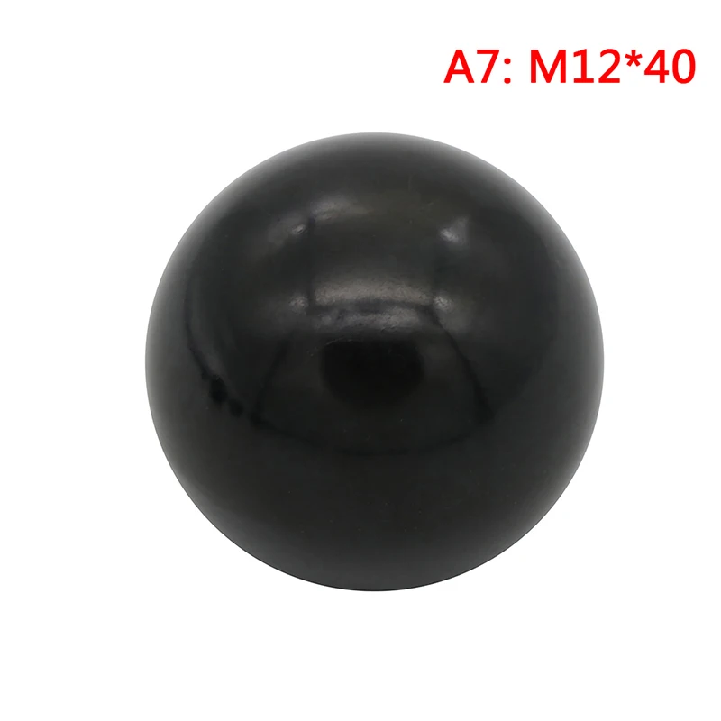 1PC M4/M5/M6/M8/M10/M12 Black Round Ball Resin Ball Knobs Bakelite Lever Knob Grip Handles Of Furniture Machine Tool Replacement